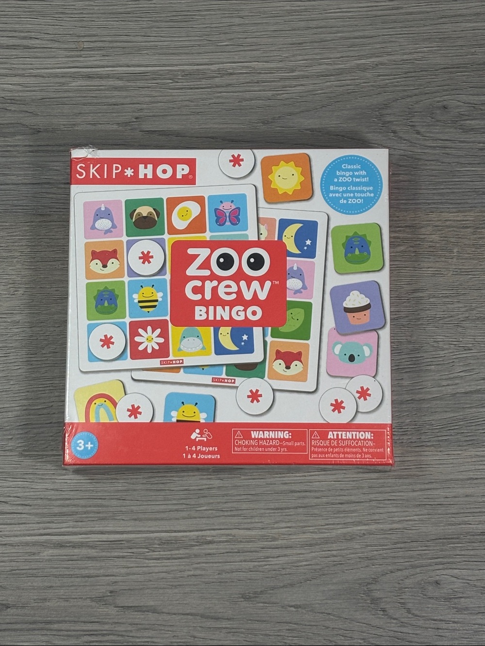 Skip Hop Zoo Crew Bingo Game NEW Sealed